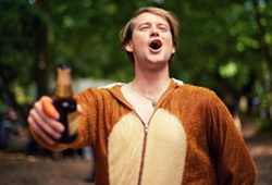 Fancy Dress Stag in Bear Suit