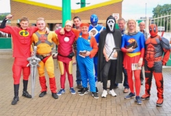 Fancy Dress Stags Owlerton Stadium Sheffield