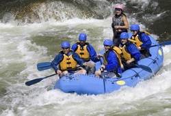 White Water Rafting Group in Chester